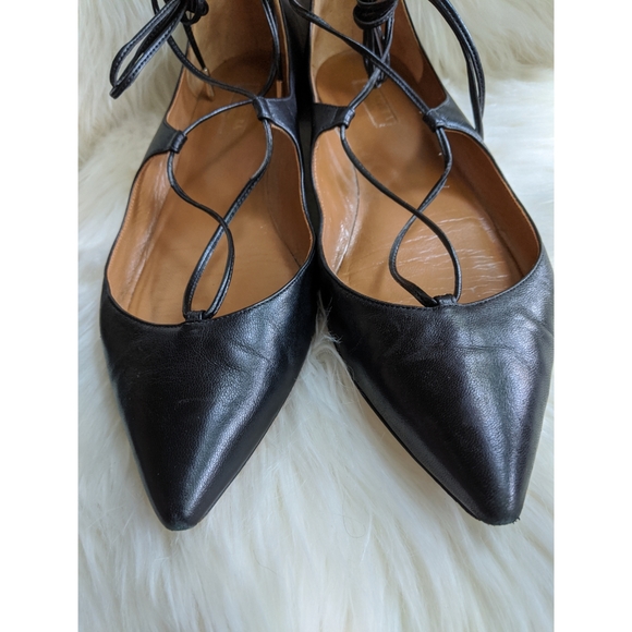 Aquazzura Christy leather flats - Picture 5 of 12